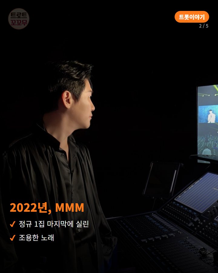 2022년, MMM — 정규 1집 마지막에 실린 조용한 노래 (영탁 '안녕 김녕', 재즈 트리오와 만든 위로의 노래 2번째 카드)