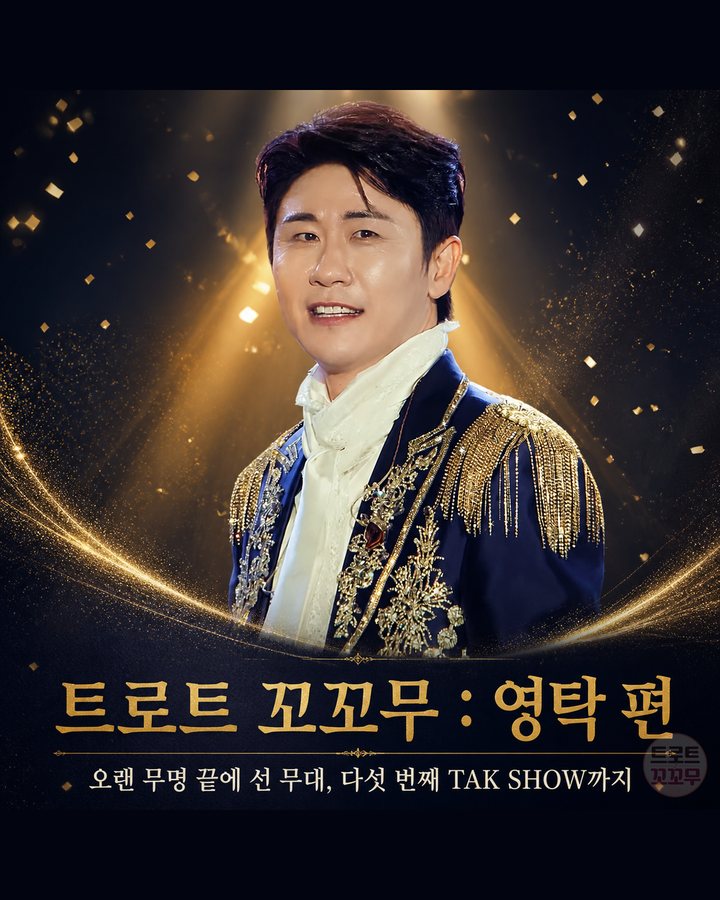 영탁, 오랜 무명 끝 다섯 번째 TAK SHOW까지 카드뉴스 표지